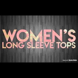 Women’s Long Sleeve Tops!!!